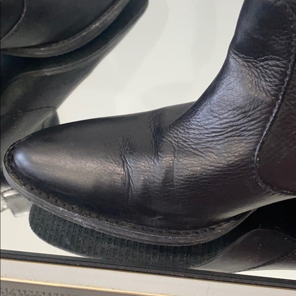 Schutz cowboy Leather booties - Picture 4 of 7